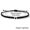 2Pcs Adjustable Valentine's Day Couple Braided Bracelet Sets BJ0894-1-5