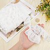 5M Double-Layer Pleated Polyester Chiffon Lace Trim OCOR-GF0006-69C-3