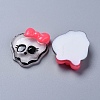 Halloween Theme Opaque Resin Cabochons RESI-D0003-03-2