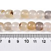 Natural White Agate Beads Strands G-T138-135-5