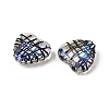 Transparent Glass Enamel Beads GLAA-S388-01C-2