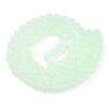 Baking Paint Imitation Jade Glass Round Bead Strands X1-DGLA-N003-10mm-08-1-2