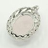 Fashion Brass Gemstone Jewelry Sets SJEW-J001-01B-3