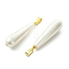 Electroplate Shell Pearl Pendants PALLOY-JF05397-2