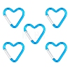 5Pcs Zinc Alloy Spring Gate Rings FIND-YW0010-59C-1