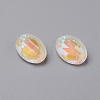 Glass Rhinestone Cabochons X-RGLA-I002-A03-4