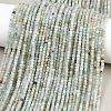 Natural Flower Amazonite Beads Strands G-RM250104-D1-1