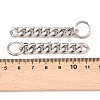 Non-Tarnish 304 Stainless Steel Huggie Hoop Earrings EJEW-JE04481-3