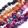 Natural Agate Beads Strands G-L560-S-1