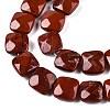 Natural Red Jasper Beads Strands G-T138-161-3