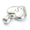 304 Stainless Steel Pendants STAS-P278-01S-P-3