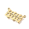 304 Stainless Steel Pendants STAS-D382-04H-G-2