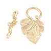 Brass Toggle Clasps KK-CBA7BFE-08G-1