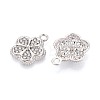Alloy & Crystal Rhinestone Pendants PALLOY-T095-03P-2