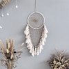 Cotton Woven Net/Web with Feather Hanging Decorations PW-WGCA9CC-01-3