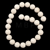 Natural Petrified Wood Beads Strands G-L648-A03-16mm-01-4