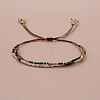 Bohemian Glass Seed Bead Double Layers Bracelets TJ8645-6-1