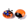 Handmade Bumpy Lampwork Beads LAMP-Q039-15B-3