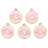 Alloy Enamel Pendants ENAM-S124-01A-09D-2