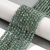 Natural Green Apatite Beads Strands G-G105-A03-02-2