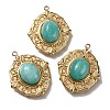 Natural Turquoise Pendants STAS-P371-008B-G-1