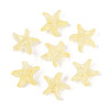 Frosted Glass Beads FGLA-T005-01K-1