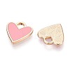 Alloy Enamel Pendants ENAM-T022-89B-G-2