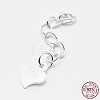 925 Sterling Silver Extender Chains STER-F032-10S-3