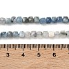 Natural Aquamarine Beads Strands G-B168-B02-4x4mm-5