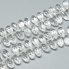 Glass Beads Strands EGLA-S142-6x12mm-10-1