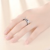 304 Stainless Steel Finger Rings WGBA492-02-2