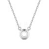 SHEGRACE Rhodium Plated 925 Sterling Silver Pendant Necklace JN568A-1