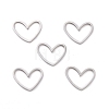 Non-Tarnish 201 Stainless Steel Linking Rings LS-STAS-R111-LA105-01-2