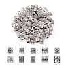 Kissitty 100Pcs 10 Style Tibetan Style European Beads FIND-KS0001-17-10