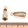 Faceted Glass Pendants GLAA-T010-004B-3
