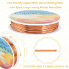 SUNNYCLUE Eco-Friendly Copper Wire CWIR-SC0001-04E-RG-2