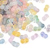 Gradient Color Transparent Acrylic Beads OACR-M023-02J-1