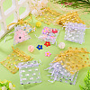 30Pcs 2 Colors Hot Stamping Polka Dot Organza Jewelry Drawstring Bags ABAG-TADJ0001-06A-5