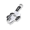 Halloween Alloy Enamel Pendants AL-CBA492B-01D-P-2