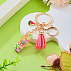 Fruit Series Letter Resin Keychains KEYC-TAC0033-02I-4