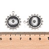 304 Stainless Steel Enamel Pendants STAS-K293-38P-02-3