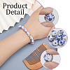 CHGCRAFT 200Pcs 4 Styles Handmade Porcelain Beads PORC-CA0001-13-5