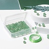 100Pcs 8mm Natural Green Aventurine Round Beads DIY-LS0002-11-5