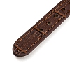 Leather Textured Watch Bands AJEW-K232-01G-05-4