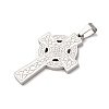 304 Stainless Steel Pendants STAS-P421-11P-2