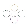 Ion Plating(IP) 316L Surgical Stainless Steel Hoop Earring Findings LS-STAS-D164-05M-1