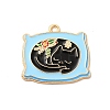 Alloy Enamel Pendants ENAM-A143-08KCG-04-1