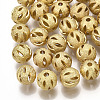 Brass Filigree Beads X-KK-S34-251A-1