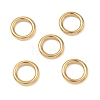 Ion Plating(IP) 304 Stainless Steel Closed Jump Rings STAS-G393-06G-01-1