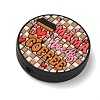 Coffee Theme Silicone Beads SL-CBACE28-01I-2